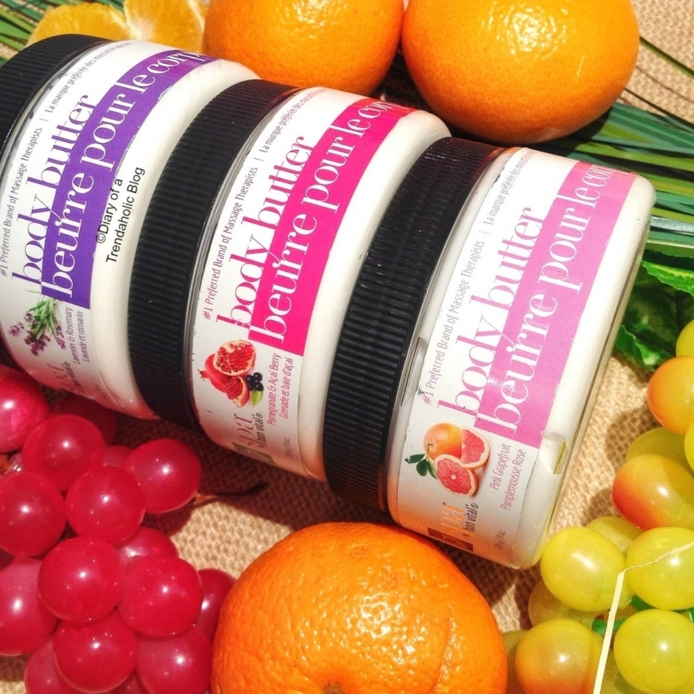 BON VITAL SPA –BODY BUTTER-Grapefruit, Pomegranate, Lavendar-*3 FREE Solar Toys